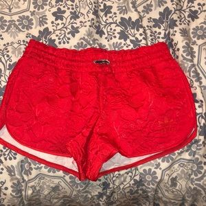 Red Adidas Shorts
